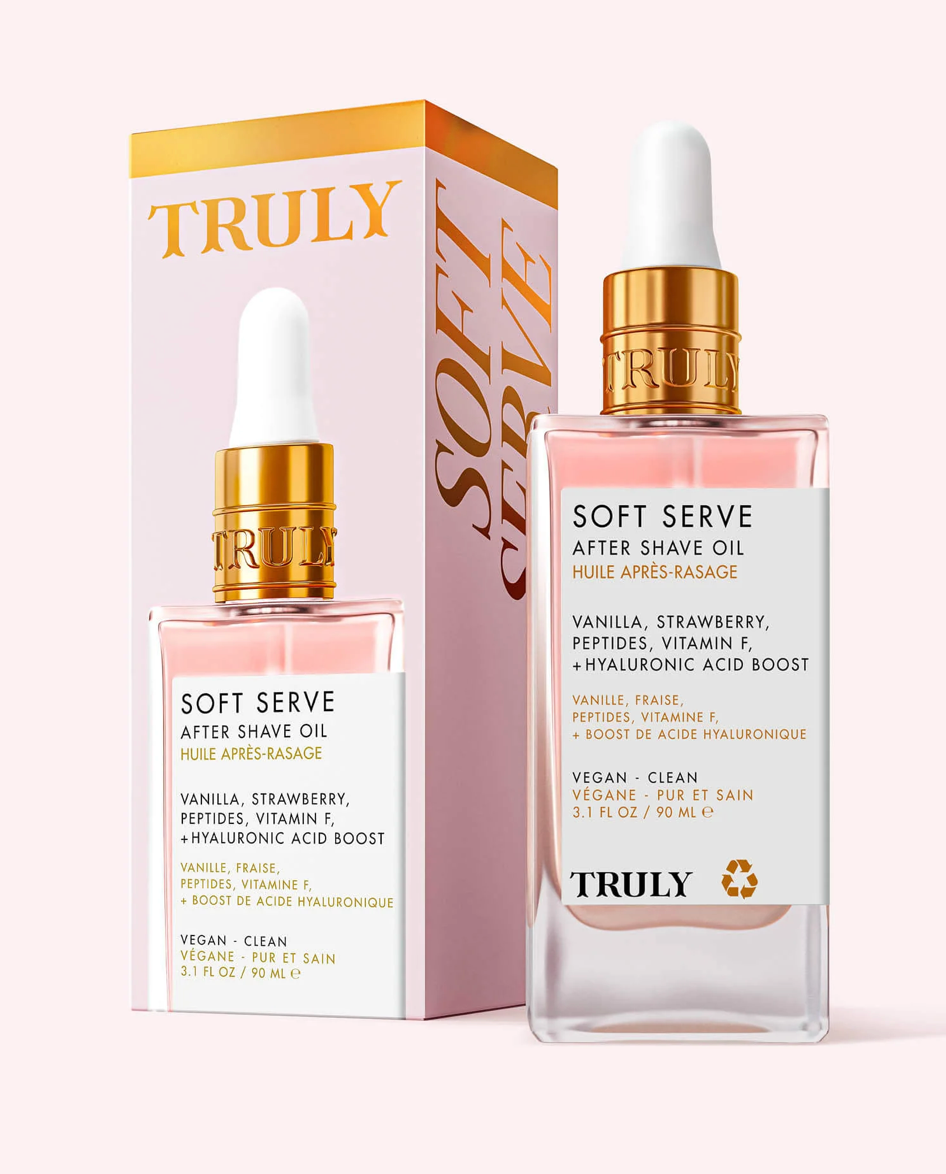 CREMA TRULY SOFT SERVE FRESA + AFTER SHAVE OIL FRESA