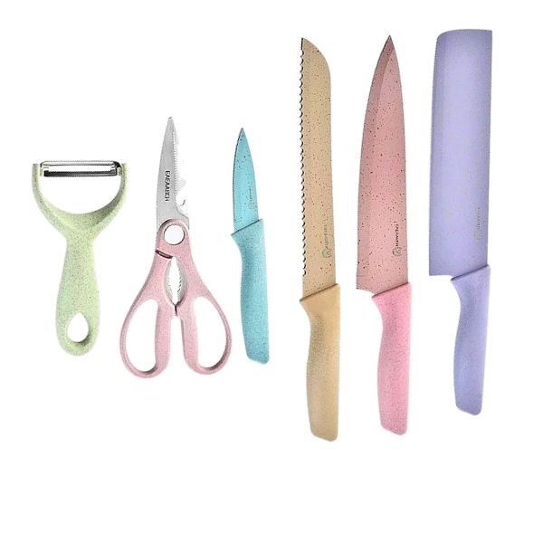SET DE OLLAS Y JUEGO DE UTENSILIOS DE COCINA 13PZ + SET DE CUCHILLOS  GRATIS