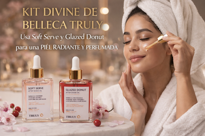 KIT TRULY + HIDRATANTE (ROSADO Y MORADO)