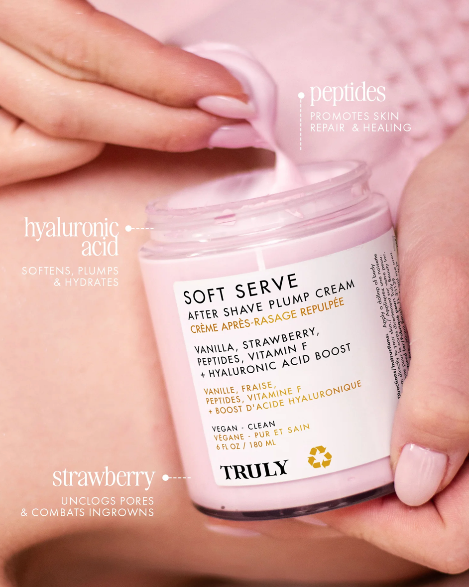 CREMA TRULY SOFT SERVE FRESA + AFTER SHAVE OIL  FRESA