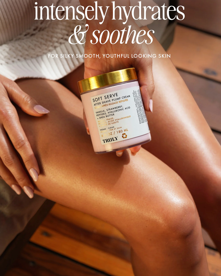 CREMA TRULY SOFT SERVE FRESA + AFTER SHAVE OIL  FRESA