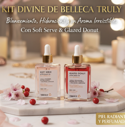 KIT TRULY + HIDRATANTE (ROSADO Y MORADO)
